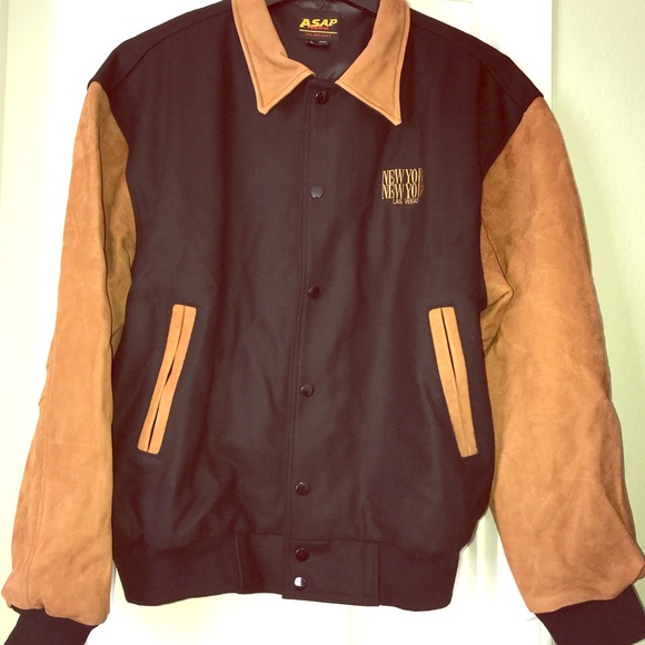 Vintage varsity bomber jacket - Picture 1 of 7